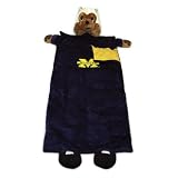 Michigan Wolverines NCAA Plush Team Mascot Sleeping Bag (72)