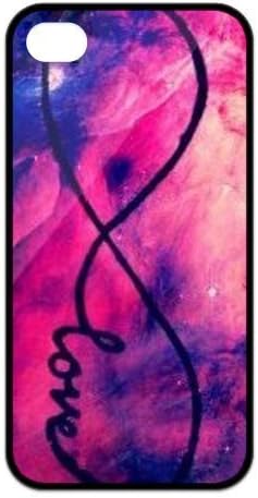 Treasure Design Funny Galaxy Infinite Love APPLE IPHONE 4/4S Best Silicone Cover Case