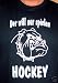 Sports : Der will nur spielen, Hockey; Frauen T-shirt schwarz