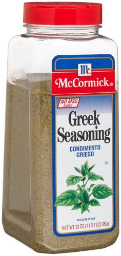 McCormick Greek Seasoning, 23-Ounce Plastic Bottle (Pack of 2)
