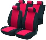 Produkt-Bild: WALSER AM12473 TOP Universal Autositzbezug Flash rot/schwarz