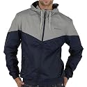 Fenchurch Mens Alix Windcheater Navy/Mid Grey