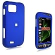 Blue Rubberized Case Cover Protective SNAP-ON for Samsung Omnia II i8000