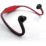 Sports Wireless Bluetooth Headset Headphone for iPhone4 4S Nokia HTC Blackberry Red -Retail Packaging