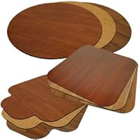 Wood Chair Mats 42 x 47 Lip