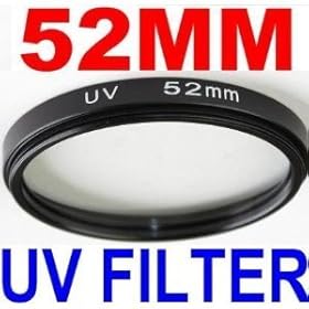52MM UV Camera Filter for Fuji, JVC, Pentax