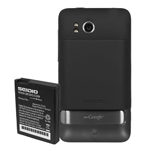 Seidio BACY32HTMEC-BK Innocell 3200mAh Extended-Life Battery for HTC ThunderBolt (Black)