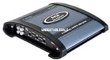 Brand New Pyle 1,200 Watt 2 Channel Bridgeable Car Amplifier with Built in High and Low Pass Crossover Network + Mosfet Power Supply