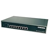 Bv Tech 8 Port Network Switch with 4 Port Poe( 802.3af/at 65w Total Max Power 30 Watt/ch Auto Dectect)
