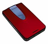 Blu:sens i25 External Portable 2.5 HDD 320GB Red