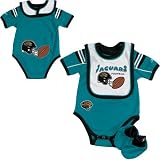 Newborn Jacksonville Jaguars Bib, Creeper, & Bootie Set - 6-9 M