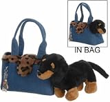 Aurora Cutie Dachshund Purse BROWN