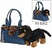   - Aurora Cutie Dachshund Purse BROWN