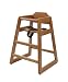 Lipper International 516P High Chair, Pecan