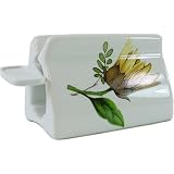 Indispensable - The Wonderful Toothpaste Dispenser, Porcelain Single Sunflower