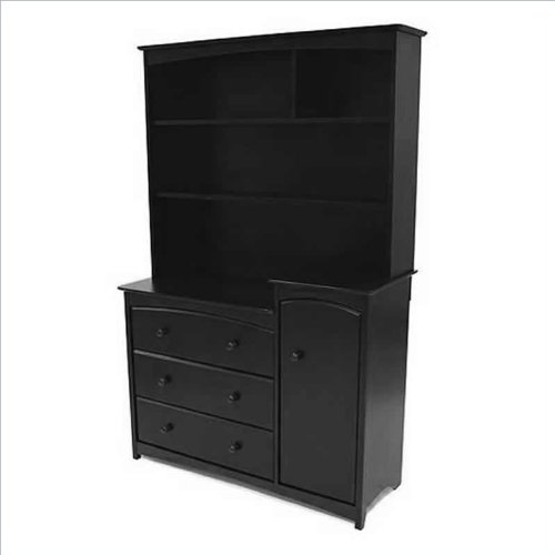 Stork Craft Beatrice Combo Tower Hutch In Black Ismo Jehkinennon