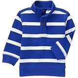 GYMBOREE(ジンボリー) ストライプ プルオーバー オービット ブルー ストライプ トップススウェット 12～18ヶ月【並行輸入】