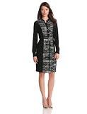 Calvin Klein Women's Colorblock Shirt Dress