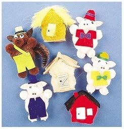 Melody House Three Little Pigs Monkey Mitt