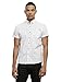 Kenneth Cole Reaction Men's Short Sleeve Button Down Collar Pineapple Print