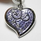 Ganz EL 6444 Pet Charms for Dog or Cat Collar Purple Heart