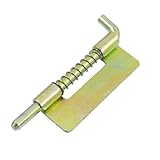 uxcell スプリングラッチ　ボルトロック　ロックツール　長さ7.2cm　ロッド径5mm　メタル