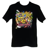 Simpsons Cast Yellow Album Mens T-Shirt, XXX-Large