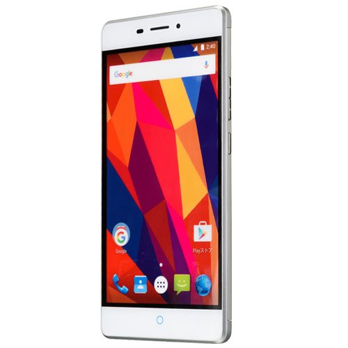 ZTE SIMフリースマートフォン ZTE Blade V580（シルバー） BLADE V580 SILVER