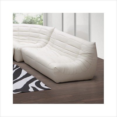 ZUO Carnival Loveseat, White
