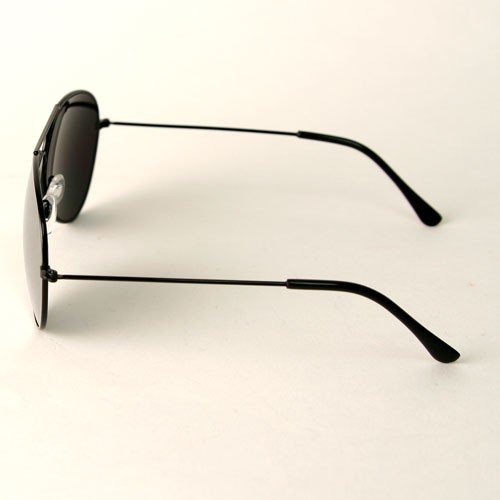 UB Black Frame & Mirrored Lens Aviator 3-Pack of Sunglasses