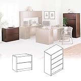 HON107699D - 10700 Series Four-Drawer Lateral File