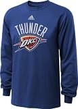Oklahoma City Thunder adidas Toddler Primary Logo Long Sleeve T-Shirt