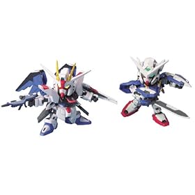  BB Freedom Gundam & Gundam Exia