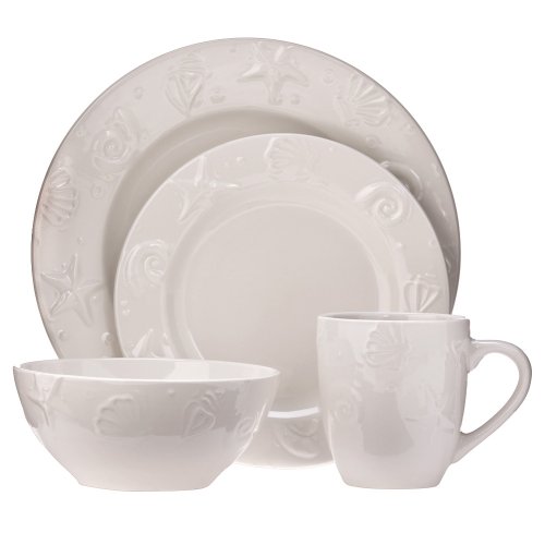 Seashells 16-pc. Dinnerware Set
