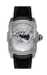 Aqua Master Men's Rectangular Bubble Loop 22-Diamond Poker Watch
