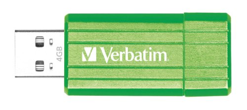 Verbatim Store \'n\' Go PinStripe 4GB Speicherstick USB 2.0, eucalyptus gr&uuml;n Preisvergleich