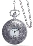 Sterling Silver Plated Window Pocket Watch