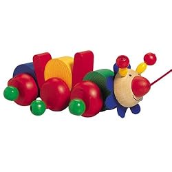 SELECTA Bako Caterillar Pull Toy
