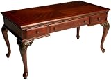 Kathy Ireland Home by Martin Nottingham Writing Table, Cherry
