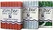 Indigo Wild Fresh Zum Bars Goat's Milk Soap 3 Pack: Sea Salt, Mint, & Tangerine-Orange