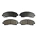 Beck Arnley 089-1722 OE Brake Pad