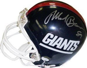 Mark Bavaro Autographed/Hand Signed New York Giants Replica Mini Helmet