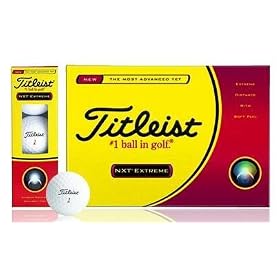 Titleist NXT series golf balls
