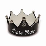 Crown Feeding Dish with Charm