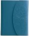 Metallic Diary Journal, Lined, Magnetic Flap Closure, Blue