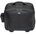 Targus Trademark Rolling Notebooktasche f&uuml;r 39,1 cm (15,4 Zoll), schwarz / blau