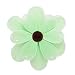 10" Medium Green Sequined Daisy Flower Decorations - daisies flowers hanging nylon nursery bedroom girls room ceiling wall decor, wedding birthday party baby bridal shower