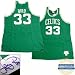 Larry Bird Autographed Green Away Jersey