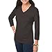 Amy Alder Womens V Neck 3 4 Sleeve T Shirt Plain Basic Tee Stretch Solid Vneck