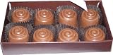 Milk Chocolate Covered Espresso Marzipan 8 pcs